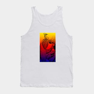 mysterious peacock Tank Top